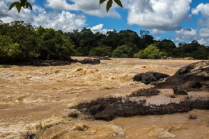 Falls on the Cuyuni River, Guyana